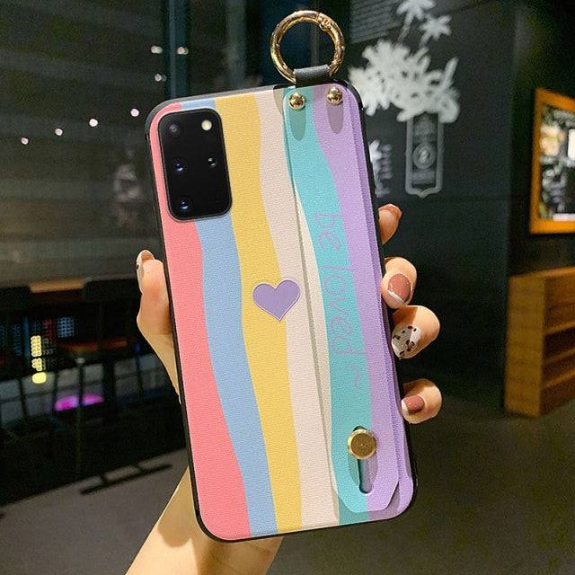 Cool Wrist Strap Phone Holder Case for Samsung Galaxy A70/A71/A72 - Premium Mobile Phone Cases from Dressmycell.com - Just $15.00! Shop now at Dressmycell.com Cool Wrist Strap Phone Holder Case for Samsung Galaxy A70/A71/A72 - Premium Mobile Phone Cases from Dressmycell.com - Just $15.00! Shop now at Dressmycell.com